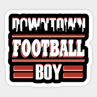 American Football USA Passion Touchdown Sticker